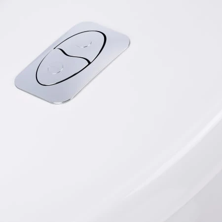 Bella Dual Flush (1.1/1.6 GPF) Two-Piece High Efficiency Toilet With Elongated Chair Height Bowl - Includes Soft Close Seat 7 Bella Dual Flush (1.1/1.6 GPF) Two-Piece High Efficiency Toilet With Elongated Chair Height Bowl - Includes Soft Close Seat - Image 5