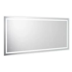 60" W X 28" H Rectangular Frameless Wall Mounted Mirror With Color Temperature Adjustable LED Lighting And Anti-fog Feature 12 60" W X 28" H Rectangular Frameless Wall Mounted Mirror With Color Temperature Adjustable LED Lighting And Anti-fog Feature -Bathroom Sales Store miseno mno6028ledr alternate image 43
