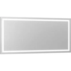 60" W X 28" H Rectangular Frameless Wall Mounted Mirror With Color Temperature Adjustable LED Lighting And Anti-fog Feature 13 60" W X 28" H Rectangular Frameless Wall Mounted Mirror With Color Temperature Adjustable LED Lighting And Anti-fog Feature -Bathroom Sales Store miseno mno6028ledr alternate image 44