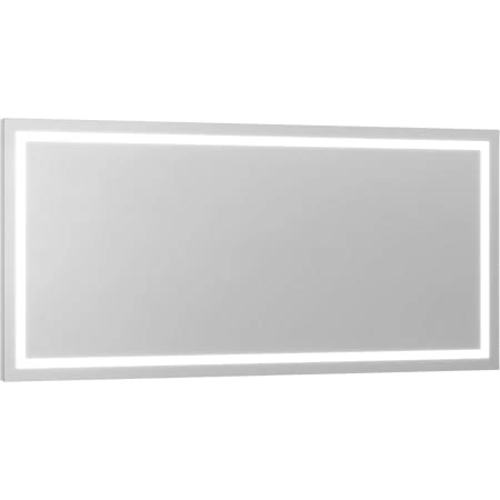 60" W X 28" H Rectangular Frameless Wall Mounted Mirror With Color Temperature Adjustable LED Lighting And Anti-fog Feature 6 60" W X 28" H Rectangular Frameless Wall Mounted Mirror With Color Temperature Adjustable LED Lighting And Anti-fog Feature - Image 4