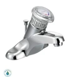 Moen Single Handle Centerset Bathroom Faucet With From The Chateau Collection (Valve Included)