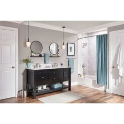 Moen Genta 1.2 GPM Widespread Bathroom Faucet With Pop-Up Drain Assembly And Duralock Technology -Bathroom Sales Store moen 84763 alternate image 114