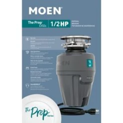Moen Prep™ Series 1/2 Horsepower Garbage Disposal -Bathroom Sales Store moen ex50c alternate view 104