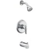Moen Chateau Tub And Shower Trim Package With 1.75 GPM Single Function Shower Head -Bathroom Sales Store moen utl183ep 9228631