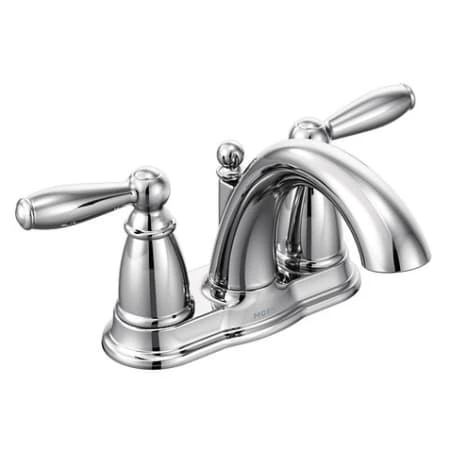 Moen Double Handle Centerset Bathroom Faucet From The Brantford Collection (Valve Included) 3 Moen Double Handle Centerset Bathroom Faucet From The Brantford Collection (Valve Included)