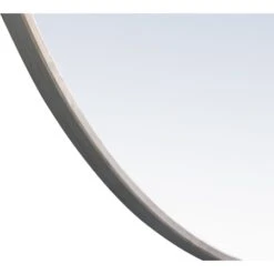 Eternity 24" Diameter Circular Metal Framed Wall Mirror With Decorative Hook -Bathroom Sales Store mr4053s 6
