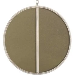Eternity 24" Diameter Circular Metal Framed Wall Mirror With Decorative Hook -Bathroom Sales Store mr4053s 9