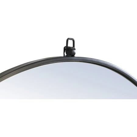 Eternity 48" Diameter Circular Metal Framed Wall Mirror With Decorative Hook 21 Eternity 48" Diameter Circular Metal Framed Wall Mirror With Decorative Hook - Image 19