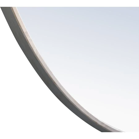 Eternity 48" Diameter Circular Metal Framed Wall Mirror With Decorative Hook 13 Eternity 48" Diameter Circular Metal Framed Wall Mirror With Decorative Hook - Image 11