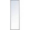 Eternity 60" X 18" Rectangular Metal Framed Wall Mirror