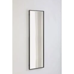 Eternity 60" X 18" Rectangular Metal Framed Wall Mirror -Bathroom Sales Store mr4081bk 3