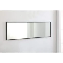 Eternity 60" X 18" Rectangular Metal Framed Wall Mirror -Bathroom Sales Store mr4081bk 4