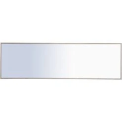 Eternity 60" X 18" Rectangular Metal Framed Wall Mirror -Bathroom Sales Store mr4083s 4