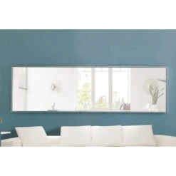 Eternity 60" X 18" Rectangular Metal Framed Wall Mirror -Bathroom Sales Store mr4083s 5