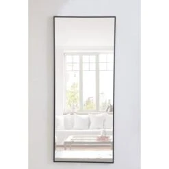 Eternity 72" X 30" Rectangular Metal Framed Wall Mirror -Bathroom Sales Store mr4084bk 1