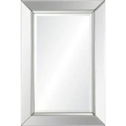 Aura 35" X 24" All Glass Modern Luxe Vanity Wall Mirror 9 Aura 35" X 24" All Glass Modern Luxe Vanity Wall Mirror -Bathroom Sales Store mt1286 aura t1286.661