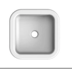 Scarabeo 16" Ceramic Drop In Bathroom Sink -Bathroom Sales Store nameeks 8047 a scarabeo by nameeks 8047 a top view of sink 245