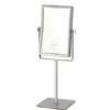 Glimmer 8-1/2" X 6-5/16" Rectangular Stainless Steel Make-up Mirror -Bathroom Sales Store nameeks glimmer nameeks ar7726 cr 3x