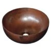 Maestro Petit 12-1/2" Circular Copper Vessel Bathroom Sink -Bathroom Sales Store native trails cps266 6088220