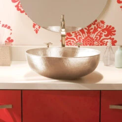 Maestro 16" Circular Copper Vessel Bathroom Sink -Bathroom Sales Store native trails cps63 alternate view 216