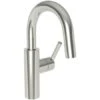 East Linear Pull-Down Spray High-Arc Bar Faucet With Magnetic Docking System