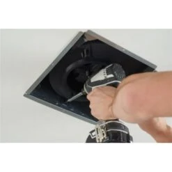 InVent Series 110 CFM 1.3 Sone Ceiling Mounted HVI Certified Bath Fan -Bathroom Sales Store nutone aen110 installing finish pack 11