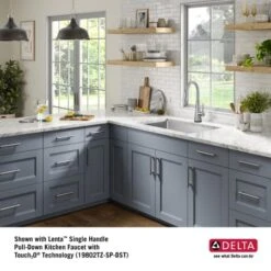 Delta Lenta 32” Undermount 16 Gauge Stainless Steel Single Bowl Kitchen Sink With Accessories -Bathroom Sales Store ow9ih5lutwksro3j9ciy