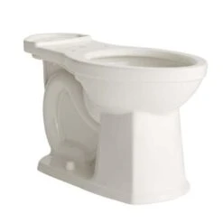 American Standard Estate Elongated Toilet Bowl Only With VorMax Flushing, Right Height, EverClean, And CleanCurve Rim - Less Seat -Bathroom Sales Store p estate 041