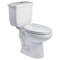 1400 Series 1.1 / 1.6 GPF Dual Flush Two-Piece Elongated Toilet With Top Button Actuator And 12" Rough In