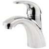 Parisa 1.2 GPM Single Hole Bathroom Faucet - Includes Pop-Up Drain Assembly -Bathroom Sales Store pfister lf 042 prcc 45