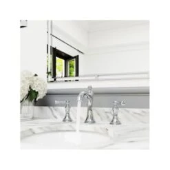 Tisbury 1.2 GPM Widespread Bathroom Faucet With Pop-Up Drain Assembly -Bathroom Sales Store pfister lg49 tb0 application shot 6