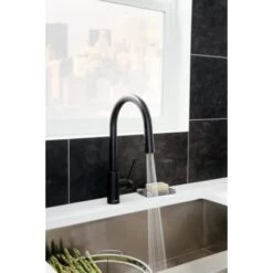 Stellen 1.8 GPM Single Hole Pull Down Bar Faucet With Pforever Seal - Includes Escutcheon -Bathroom Sales Store pfister lg572 sa alternate view 254