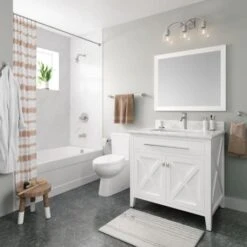 Cassadore Tub And Shower Trim Package With 1.8 GPM Multi Function Shower Head -Bathroom Sales Store proflo pf3930g alternate image 39