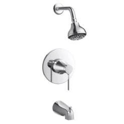 Cassadore Tub And Shower Trim Package With 1.8 GPM Multi Function Shower Head