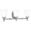Victorian 3 Light Bathroom Vanity Light With Opal Glass Shades - 25" Wide 1 Victorian 3 Light Bathroom Vanity Light With Opal Glass Shades - 25" Wide -Bathroom Sales Store progress lighting p3029 15 7232324