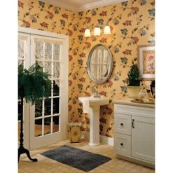 Victorian 3 Light Bathroom Vanity Light With Opal Glass Shades - 25" Wide -Bathroom Sales Store progress lighting p3029 application image 151