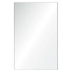 Leiria 36" X 24" Rectangular Minimalist Contemporary Wall Mirror