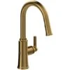 Trattoria 1.5 GPM Single Hole Pull Down Kitchen Faucet Boomerang, Duralock, And Reflex Technology -Bathroom Sales Store riobel ttrd111bg 2946131