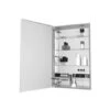 M Series 16" X 30" X 4" Flat Beveled Single Door Medicine Cabinet With Left Hinge, Integrated Outlets, Interior Light, Mirror Defogger And Nightlight -Bathroom Sales Store robern mc1630d4fble4 42