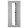 M Series 16" X 70" X 8" Single Door Medicine Cabinet With Right Hinge And Magnetic Organization