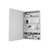 M Series 24" X 40" X 4" Flat Plain Single Door Medicine Cabinet With Left Hinge And Magnetic Organization -Bathroom Sales Store robern mc2440d4fpl 189