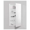 R3 20" X 36" X 4" Plain Single Door Medicine Cabinet With Reversible Hinge -Bathroom Sales Store robern rc2036d4fp1 628