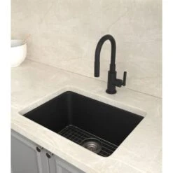 Allia 23-15/16" Undermount Single Basin Fireclay Kitchen Sink -Bathroom Sales Store rohl 6347 alternate view 126