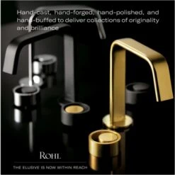 Viaggio 1.2 GPM Widespread Bathroom Faucet With Pop-Up Drain Assembly -Bathroom Sales Store rohl a1408xm 2 alternative view 34