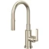 Lombardia 1.8 GPM Single Hole Pull Down Bar Faucet