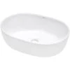 Vista 19" Oval Porcelain Vessel Bathroom Sink