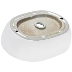 Vista 19" Oval Porcelain Vessel Bathroom Sink -Bathroom Sales Store ruvati rvb0419 alternate image 26