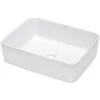 Vista 19" Rectangular Porcelain Vessel Bathroom Sink 1 Vista 19" Rectangular Porcelain Vessel Bathroom Sink -Bathroom Sales Store ruvati rvb1915 6014368