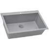 EpiGranite 30" Undermount Single Basin Granite Composite Kitchen Sink -Bathroom Sales Store ruvati rvg1030gr 6014368