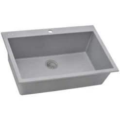 EpiGranite 30" Undermount Single Basin Granite Composite Kitchen Sink